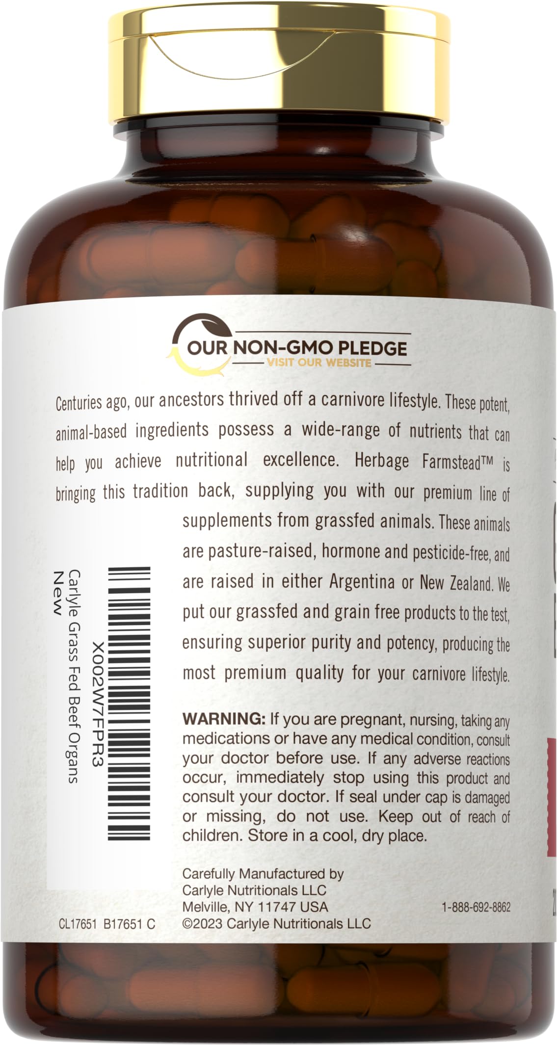 Herbage Farmstead Beef Organ Complex Supplement

