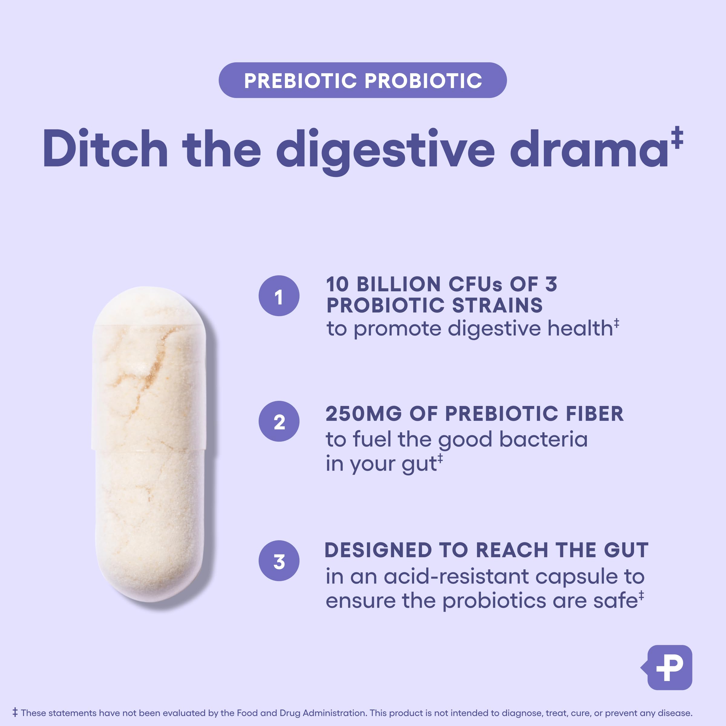 Physician's Choice Prebiotic-Probiotic for Digestive Health

