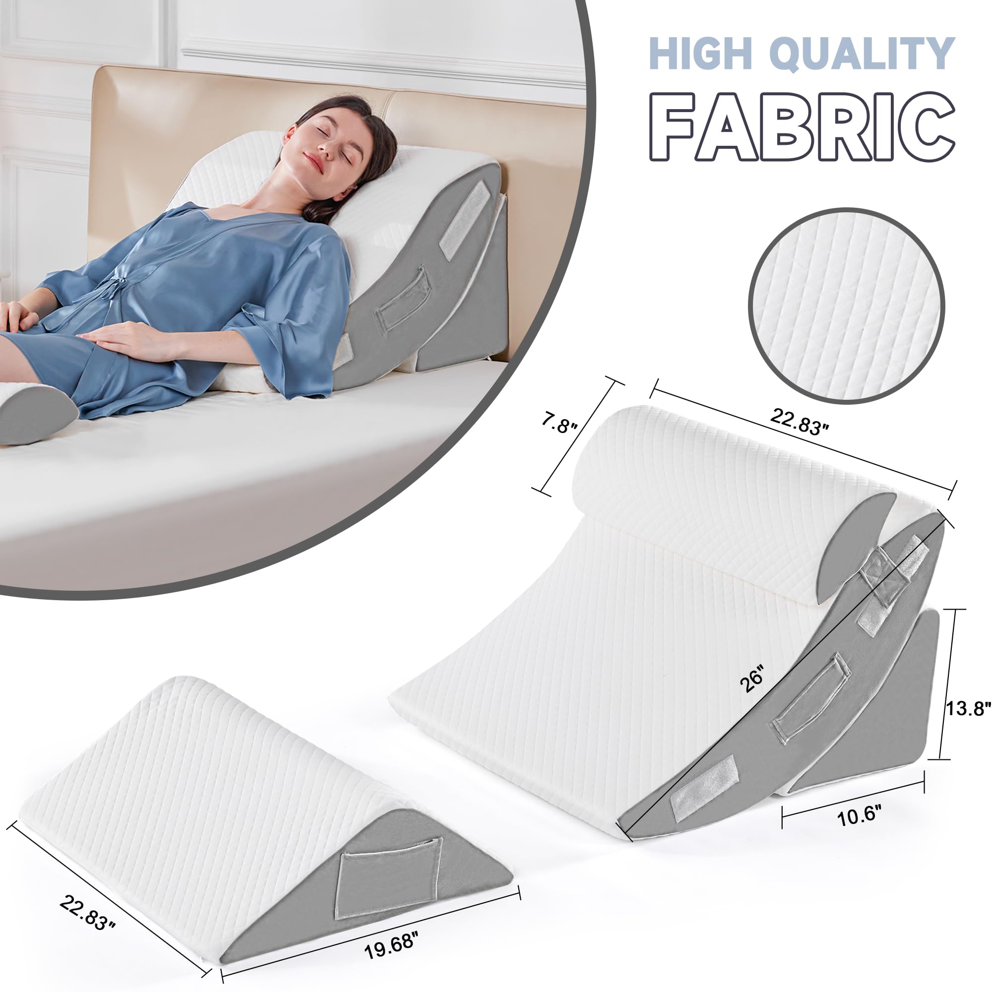 Bed Wedge & Elevation Pillows | Sleep Support

