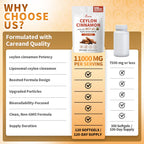 Vivonu Organic Ceylon Cinnamon Softgels with MCT Oil

