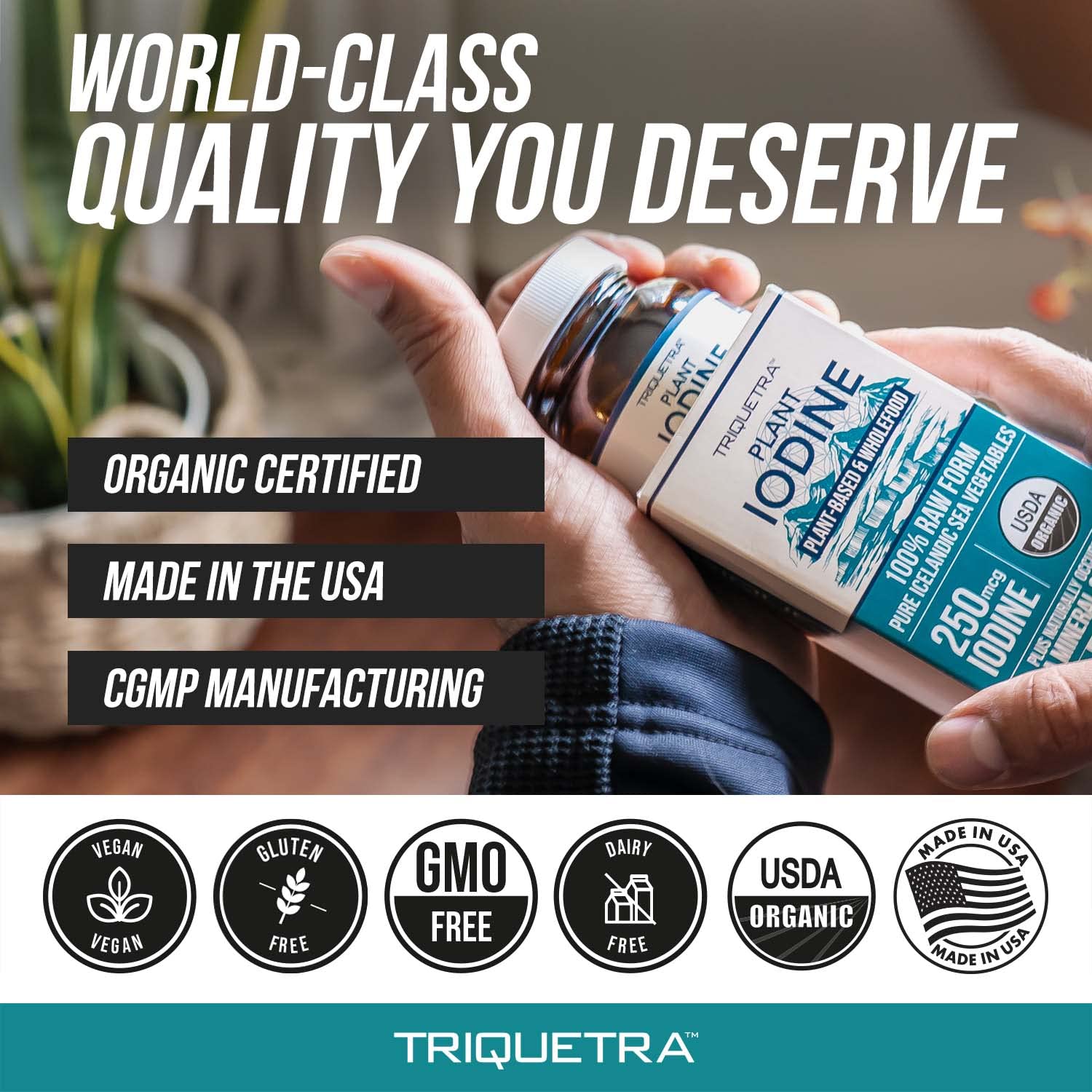 Organic Iodine Supplement | Sea Vegetable Complex

