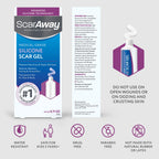 ScarAway Silicone Scar Gel for Hypertrophic & Keloid Scars

