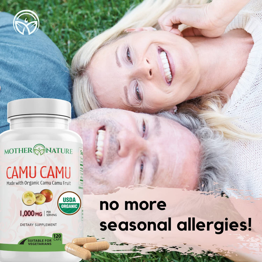 Organic Camu Camu Vitamin C Supplement - Vegan & Non-GMO

