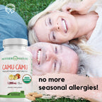 Organic Camu Camu Vitamin C Supplement - Vegan & Non-GMO

