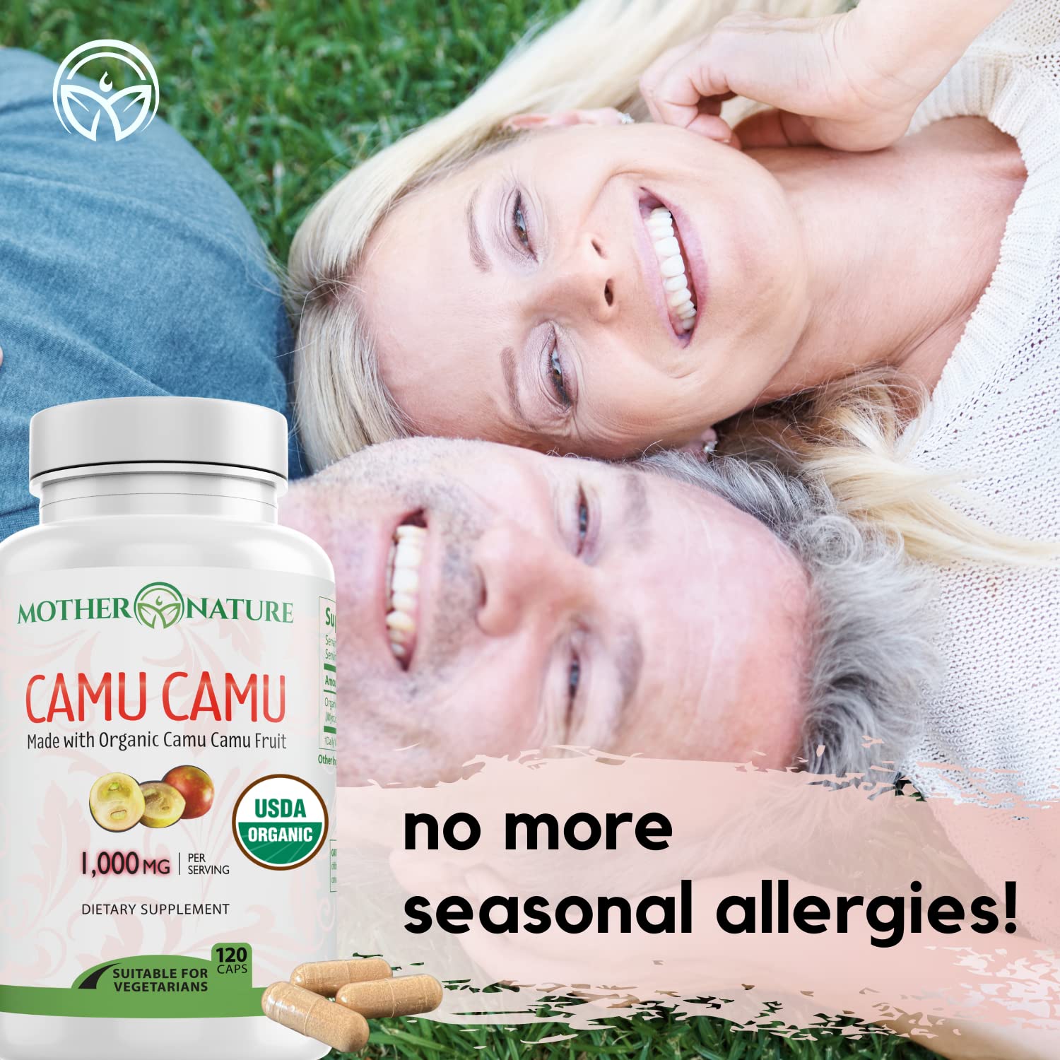 Organic Camu Camu Vitamin C Supplement - Vegan & Non-GMO

