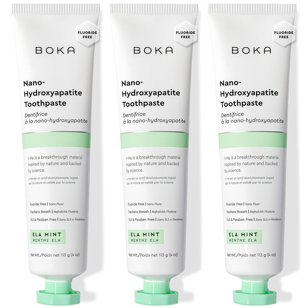 Boka Nano Hydroxyapatite Toothpaste | Fluoride-Free

