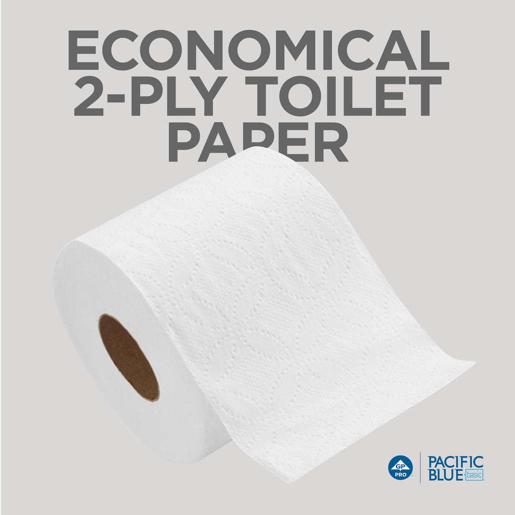 Georgia-Pacific Pacific Basic Embossed Toilet Paper

