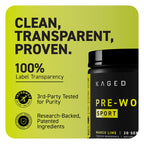 Kaged Sport Pre-Workout Powder | Performance Formula

