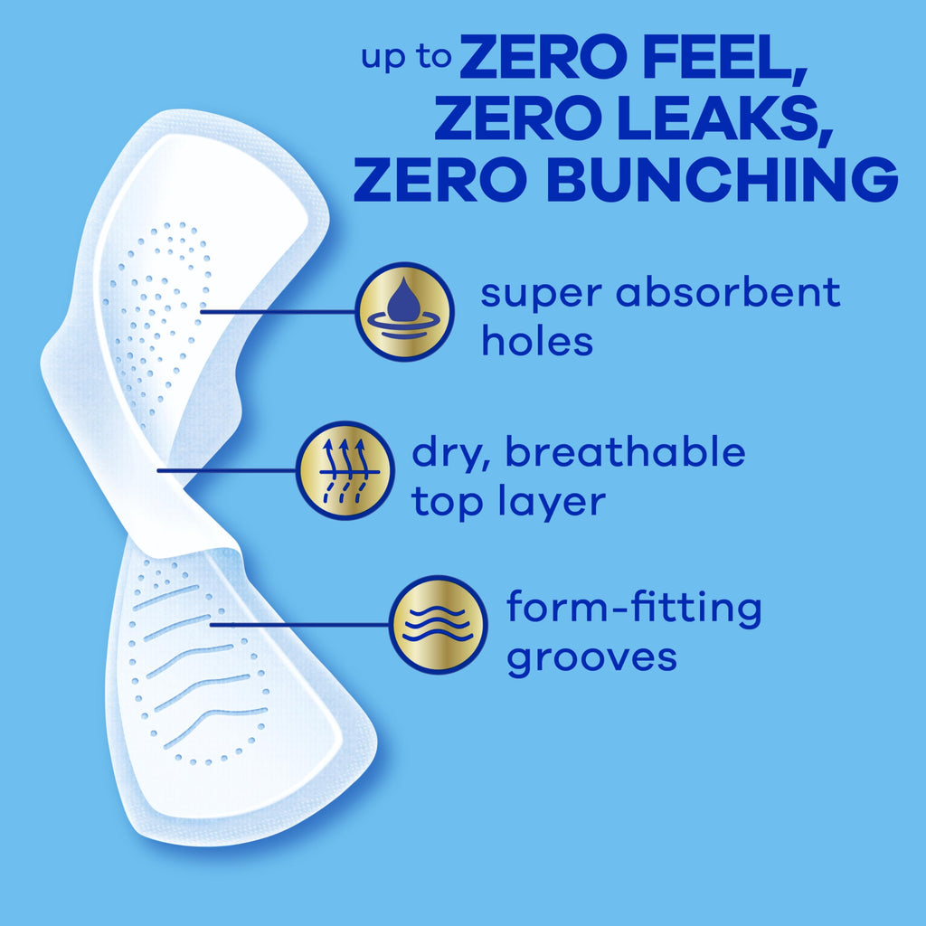 Always Infinity FlexFoam Pads for Women | Dermatologically Tested

