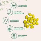 Bromelain with Quercetin & MCT Oil Softgels

