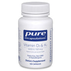 Vitamin D3 & K2 Supplement by Pure Encapsulations

