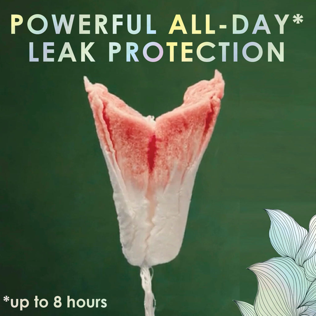 L. Tampons with Organic Cotton Core – BPA-Free Applicator

