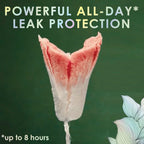 L. Tampons with Organic Cotton Core – BPA-Free Applicator

