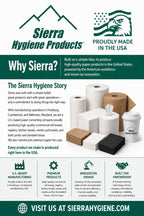 Sierra Hygiene Paper Towels Universal Core for Restrooms


