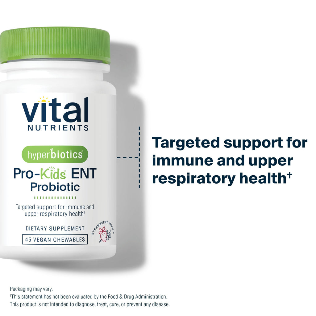 Vital Nutrients Pro Kids Probiotic ENT for Toddler Health

