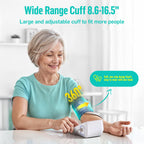 RunStar Blood Pressure Monitor with Wide Range Cuff

