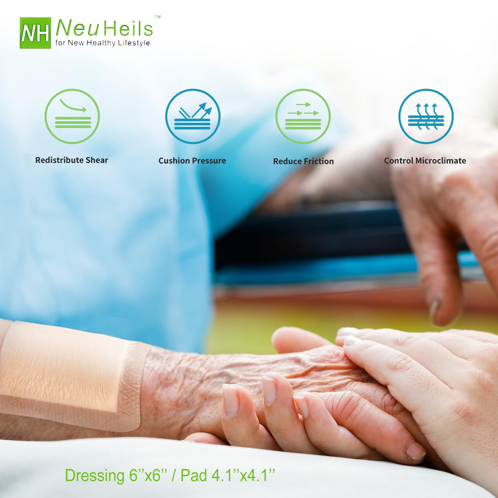 Silicone Foam Dressing by NeuHeils

