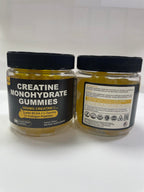 Creatine Monohydrate Gummies with BCAA & Collagen – Lemon

