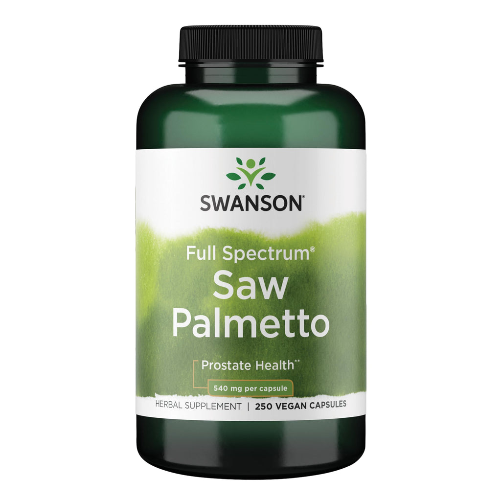 Swanson Saw Palmetto Full Spectrum Herbal Supplement

