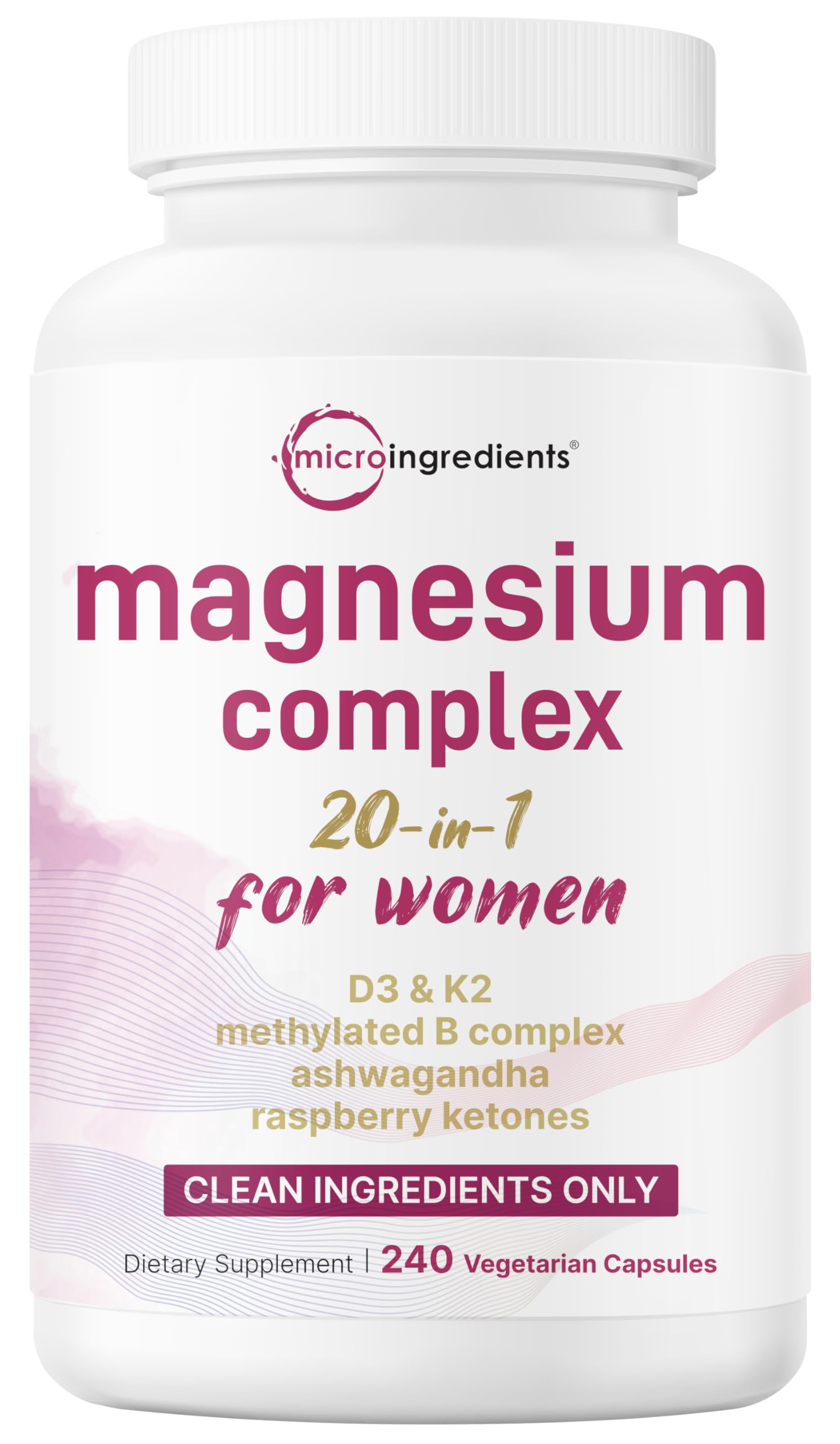 Magnesium Complex for Women | Non-GMO Filler-Free


