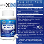 Genex NMN 1000mg Capsules for NAD+ Support

