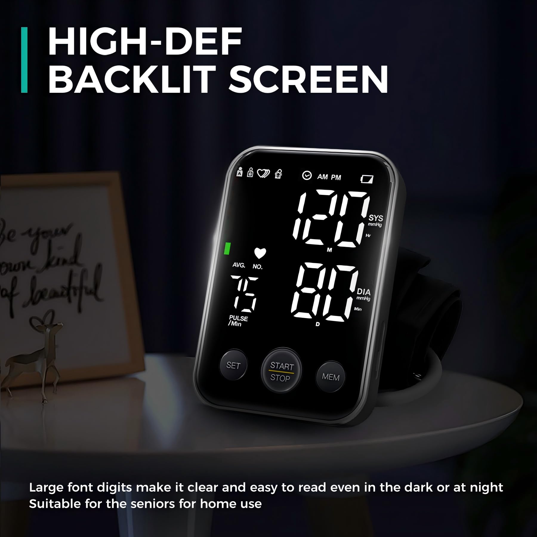 Oklar Blood Pressure Monitor for Home Use

