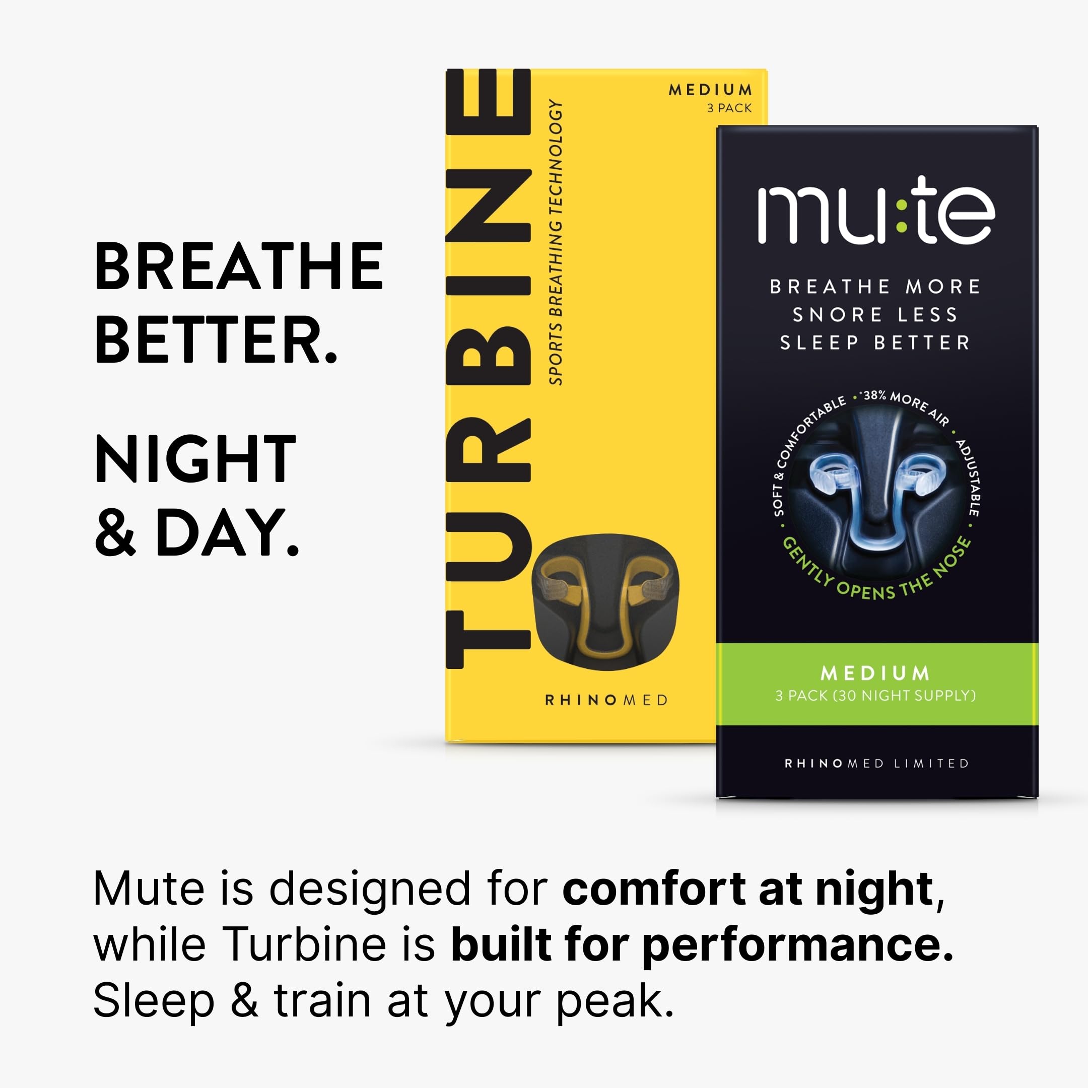 Mute Nasal Dilator Snoring Solution | Sleep Better


