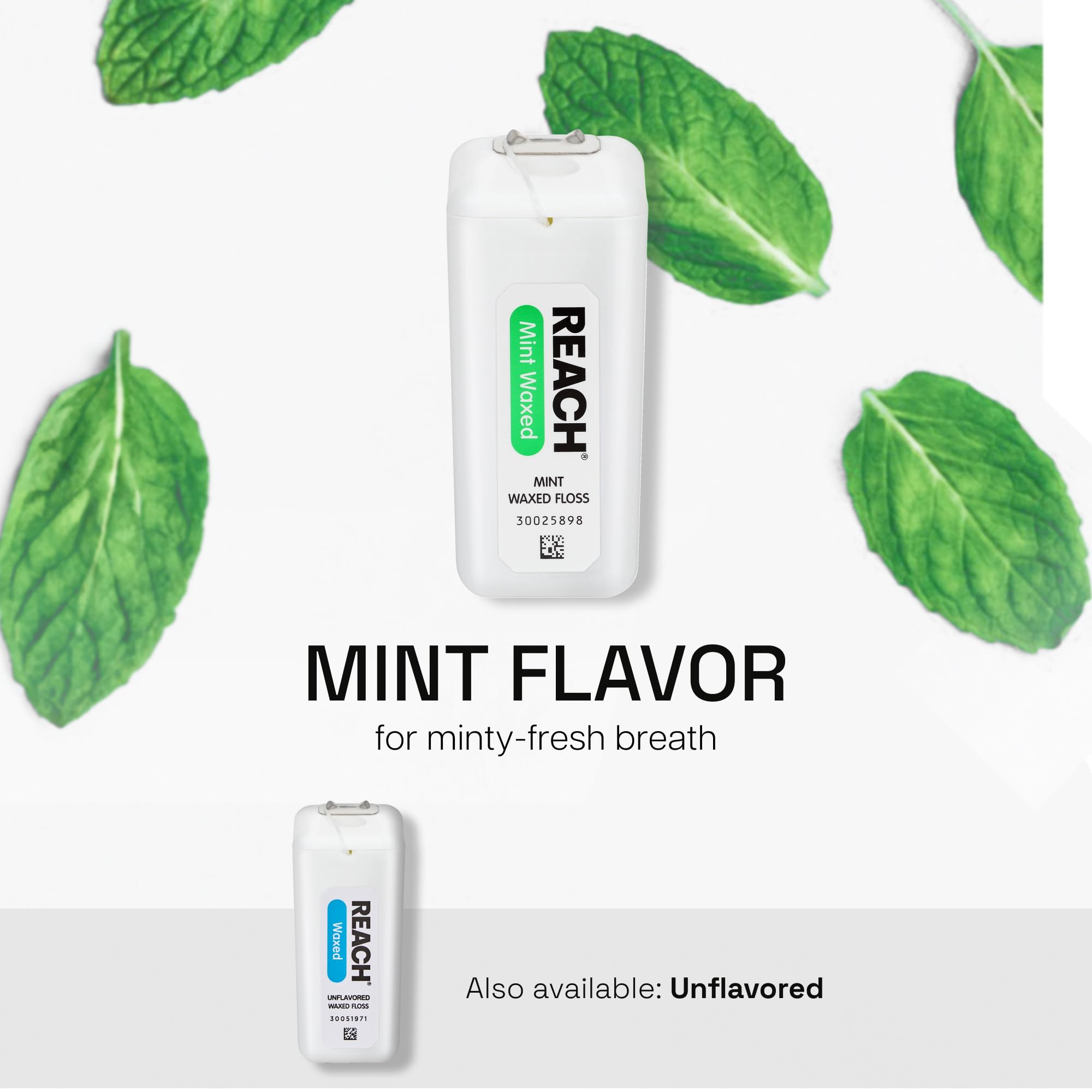 REACH Dental Floss - Shred-Resistant Plaque Removal

