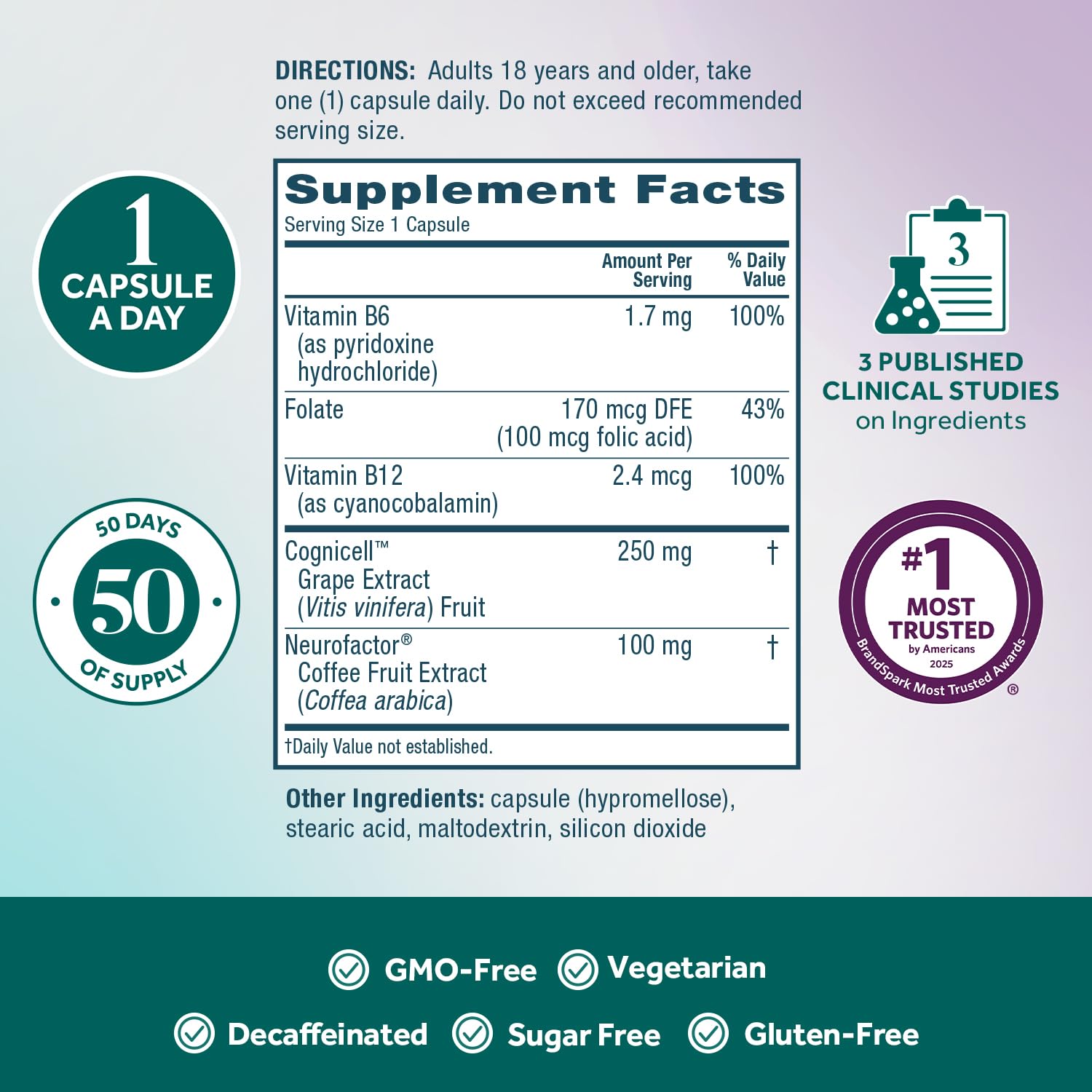 Neuriva Memory Brain Supplement for Focus

