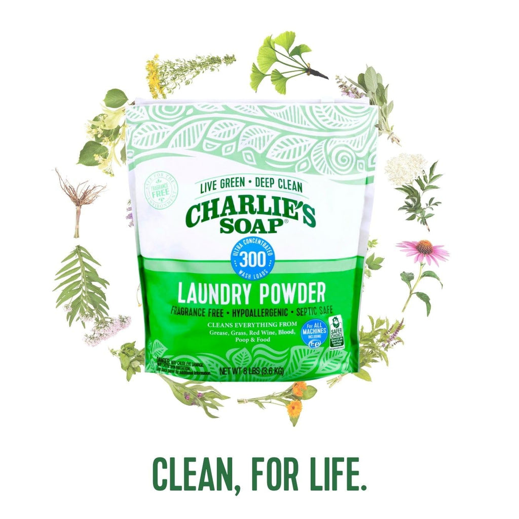 Charlie's Soap Hypoallergenic Laundry Detergent Powder

