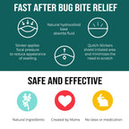 Quitch Natural Bug Bite Patches for Kids

