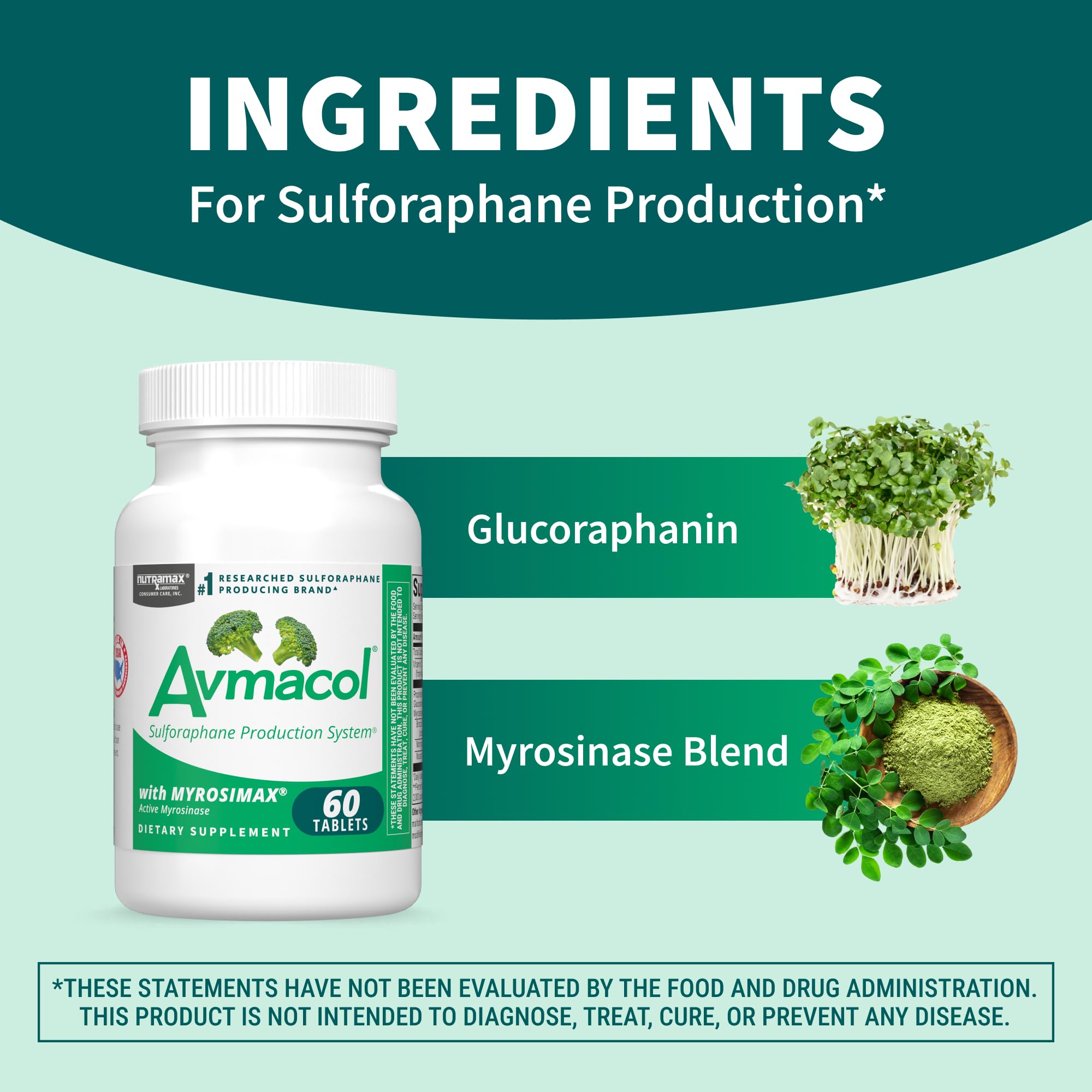 Nutramax Avmacol Sulforaphane Detox Support

