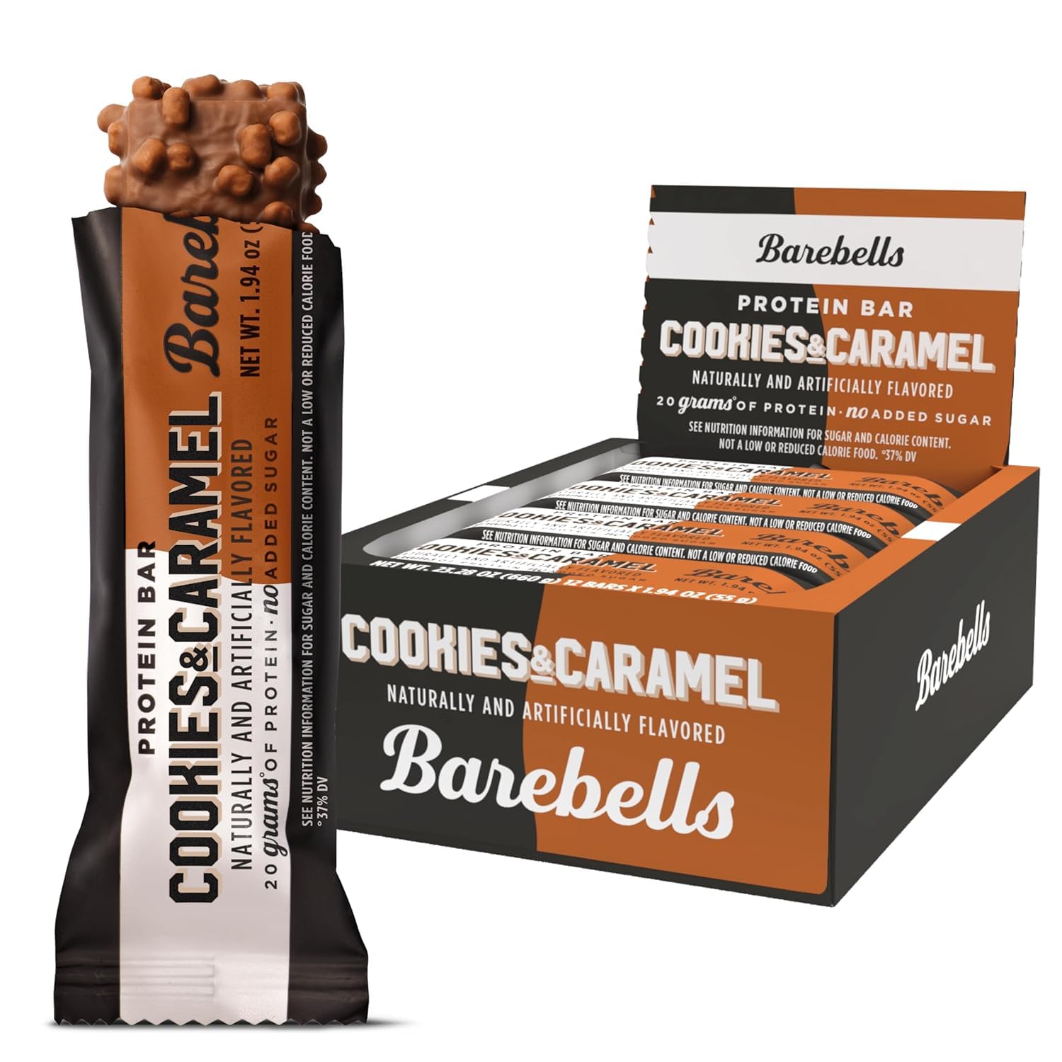 Barebells Protein Bar - 20g Protein, No Added Sugar - High Protein Snack