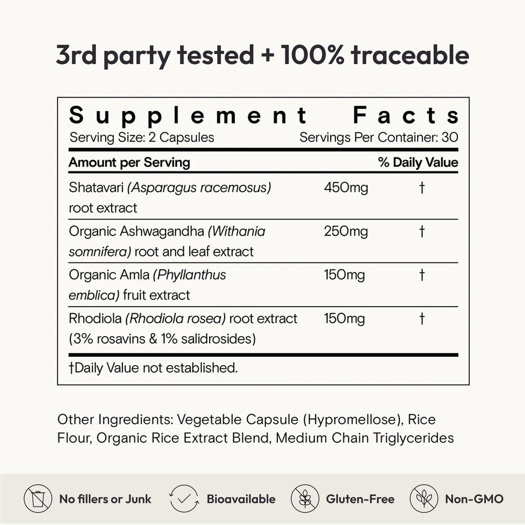 Moon Juice SuperYou Ashwagandha Adaptogen Supplement

