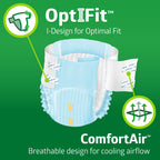 FitRight Adult Diapers with Tabs Extra+Heavy Absorbency


