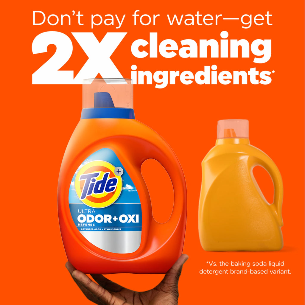 Tide Ultra Odor Defense Plus Oxi Liquid Detergent

