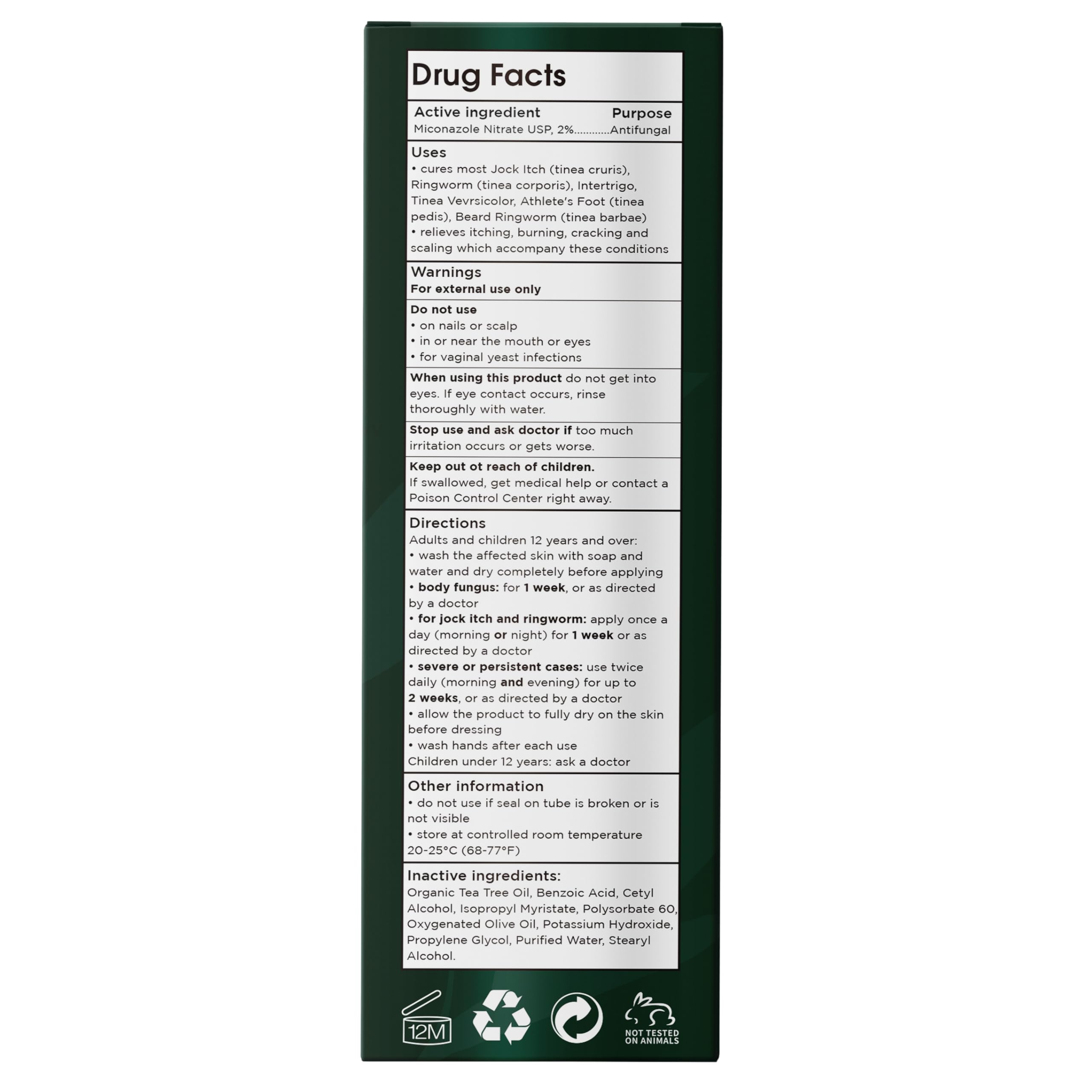 Tea Tree Oil Antifungal Treatment | Skin Infections

