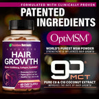 Hair Growth Vitamins for Women by Rainbow Nutrients


