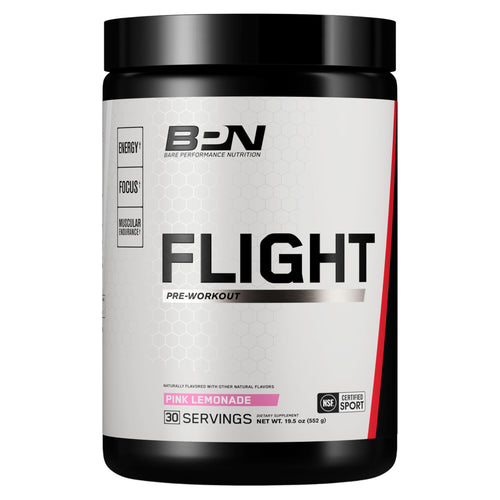 Flight Pre Workout Supplement by BARE | Energy & Focus

