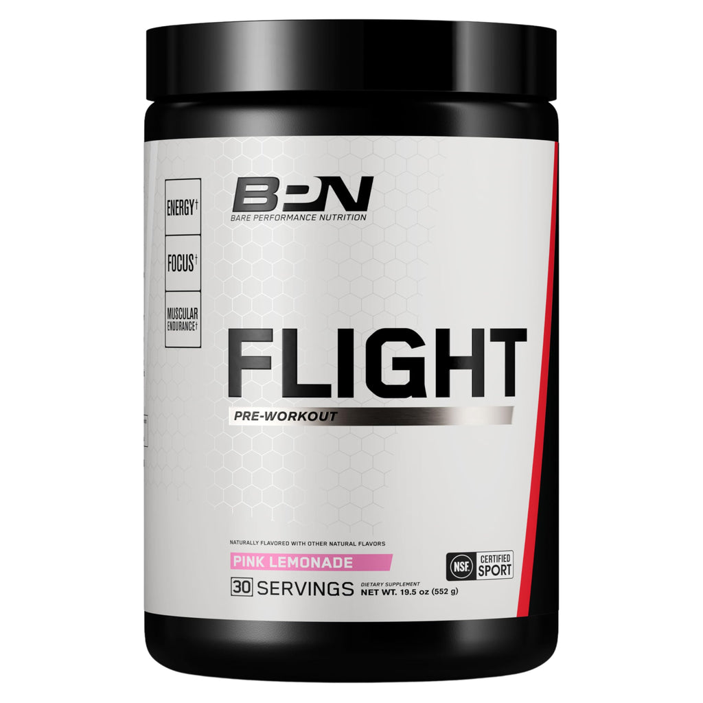 Flight Pre Workout Supplement by BARE | Energy & Focus

