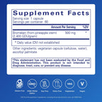 Bromelain 500 mg – Pure Encapsulations – Vegan Capsules

