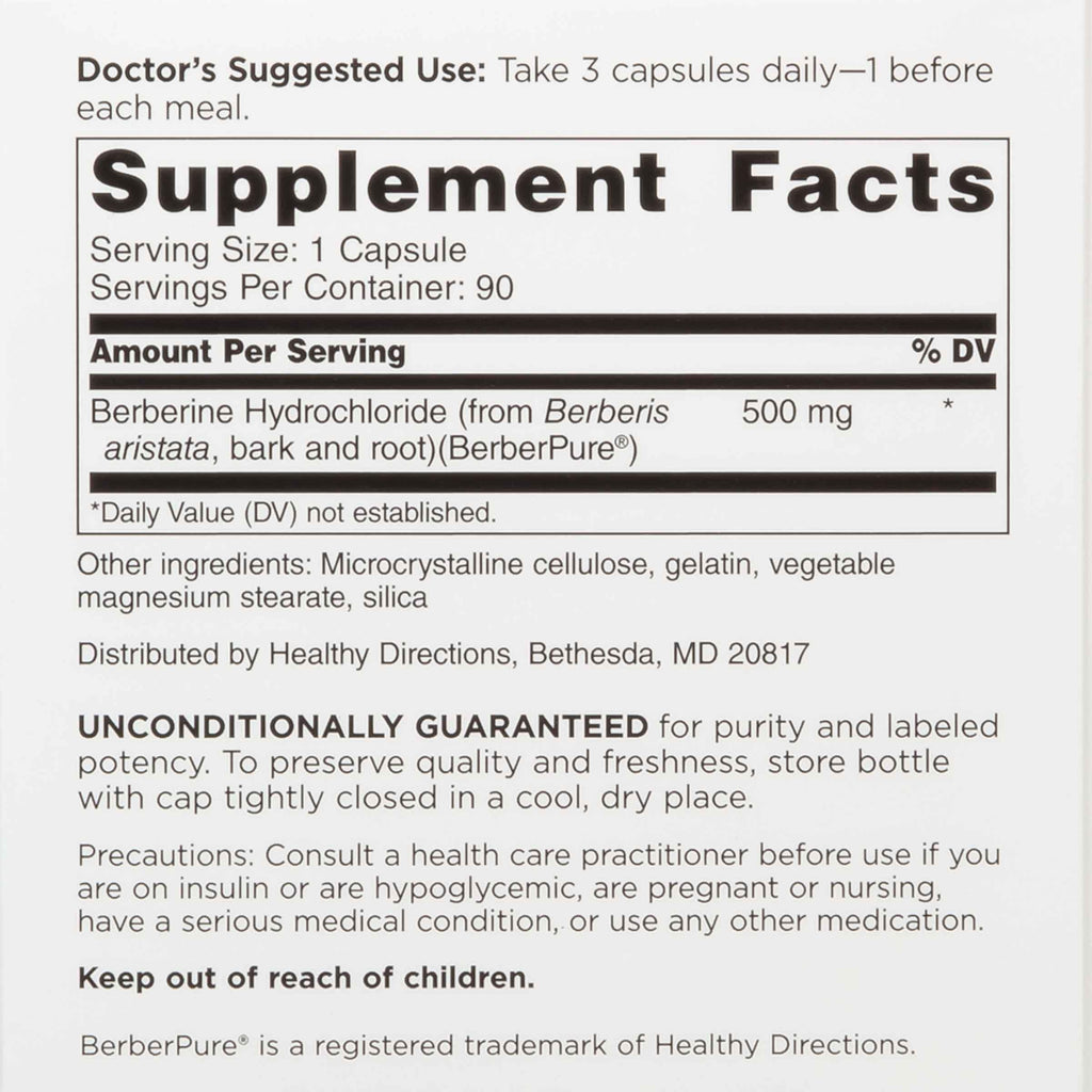 Berberine Clinical Grade | Doctors' Preferred


