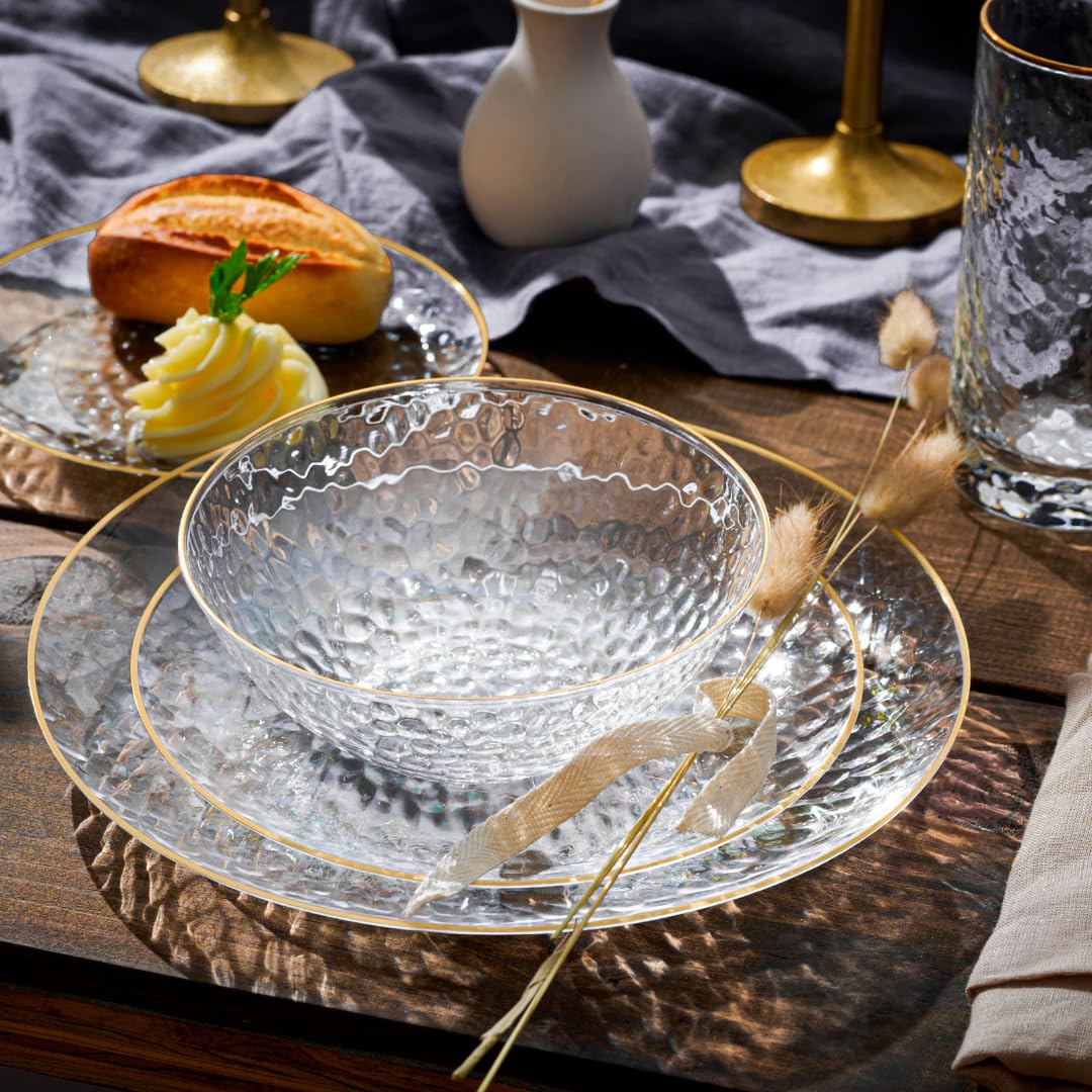 R-kay Disposable Plastic Dessert Plates | Heavy Duty

