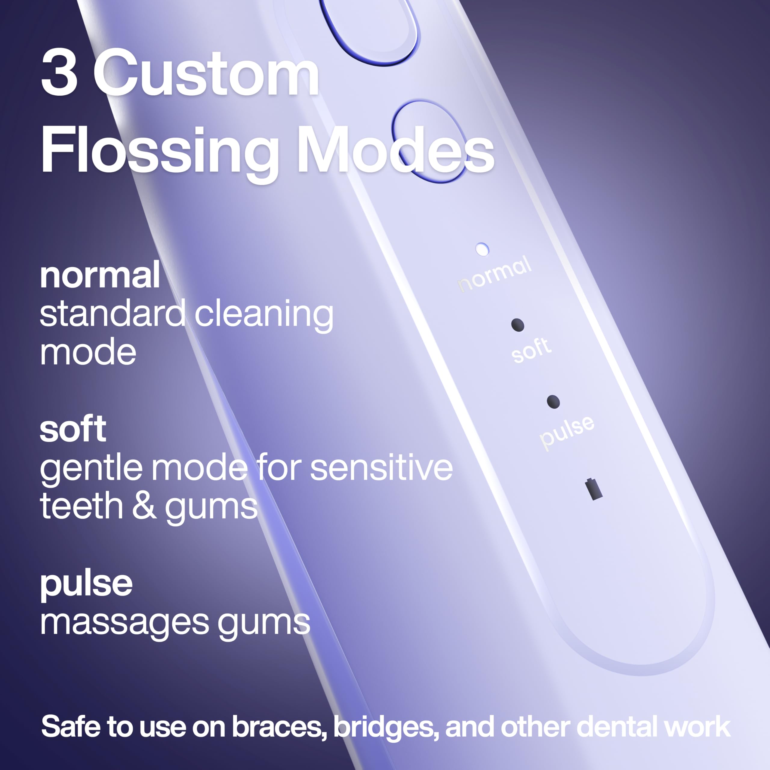 AquaSonic Icon Water Flosser - Cordless Oral Irrigator

