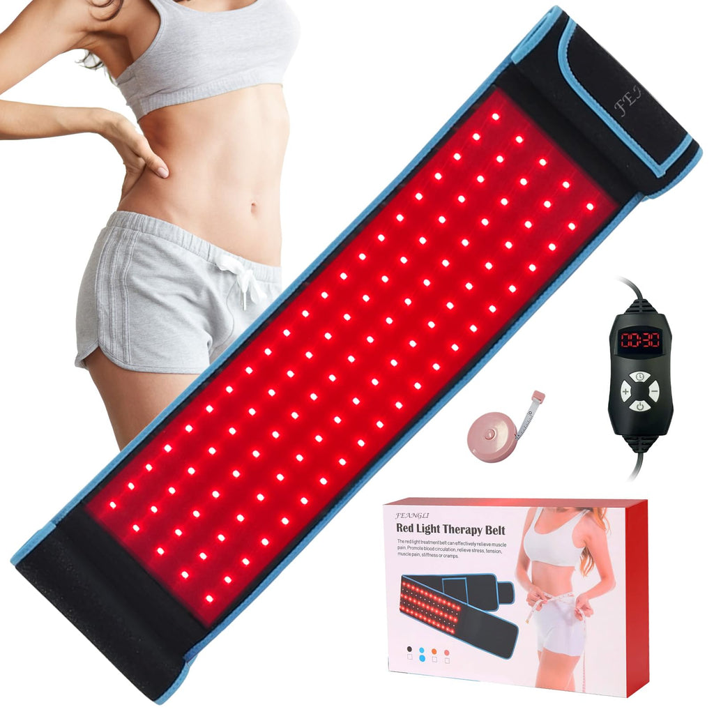 feangli Red Light Therapy Belt 660nm 850nm Wearable LED

