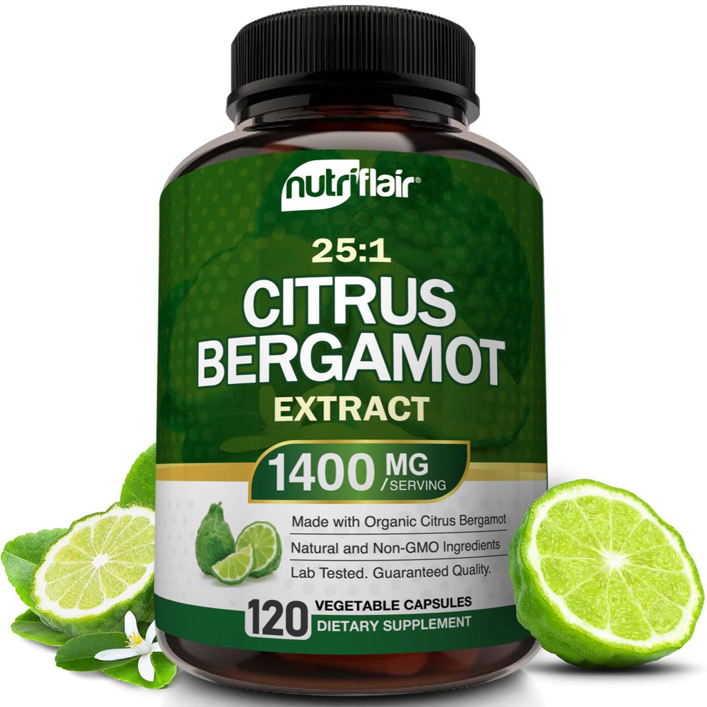 NutriFlair Citrus Bergamot Supplement – Vegan & Non-GMO

