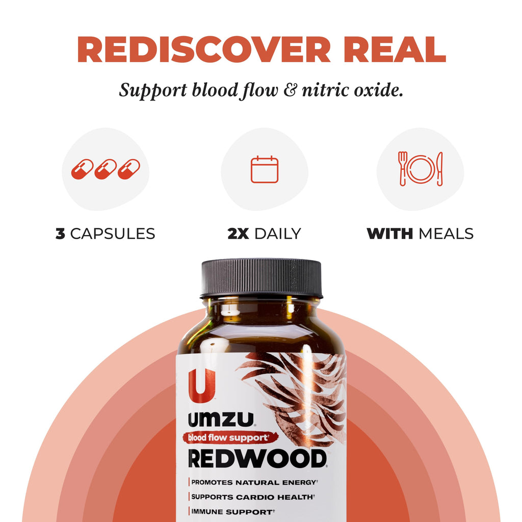 UMZU Redwood Nitric Oxide Booster – Healthy Circulation

