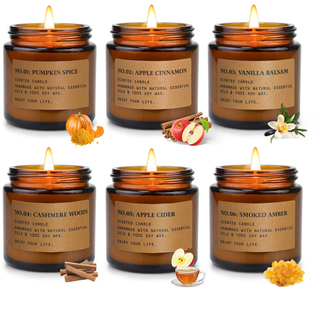 MIMURHYL Soy Wax Candle Gift Set