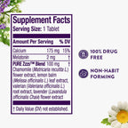 ZzzQuil PURE Zzzs All Night Sleep Aid Bi-Layer Melatonin

