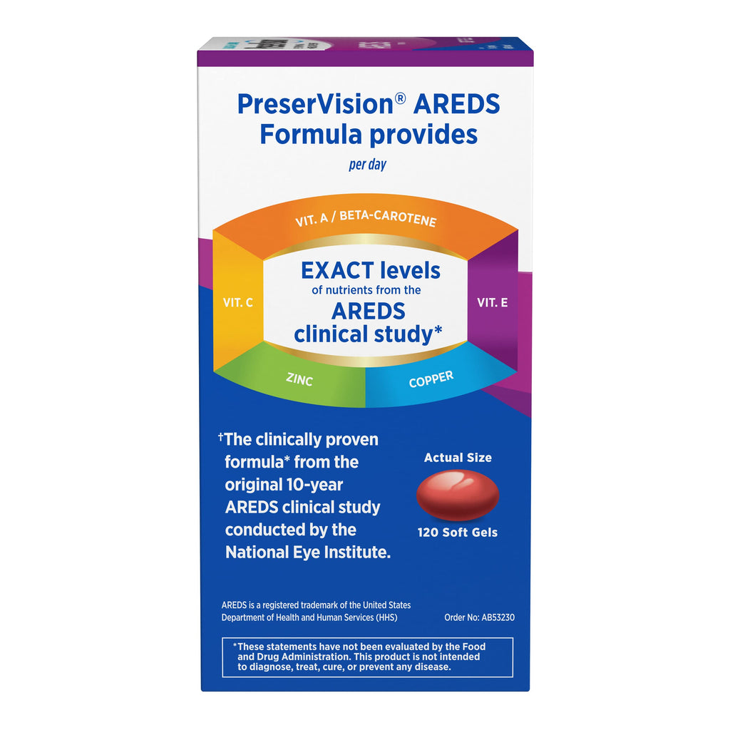 PreserVision AREDS Eye Vitamins by Bausch and Lomb

